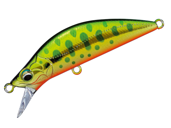 Artificiale Major Craft Finetail Eden Minnow 50H Col. 011 Grn Gld Ym