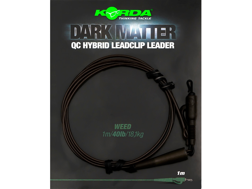 Korda Dark Matter Leader QC Hybrid Clip