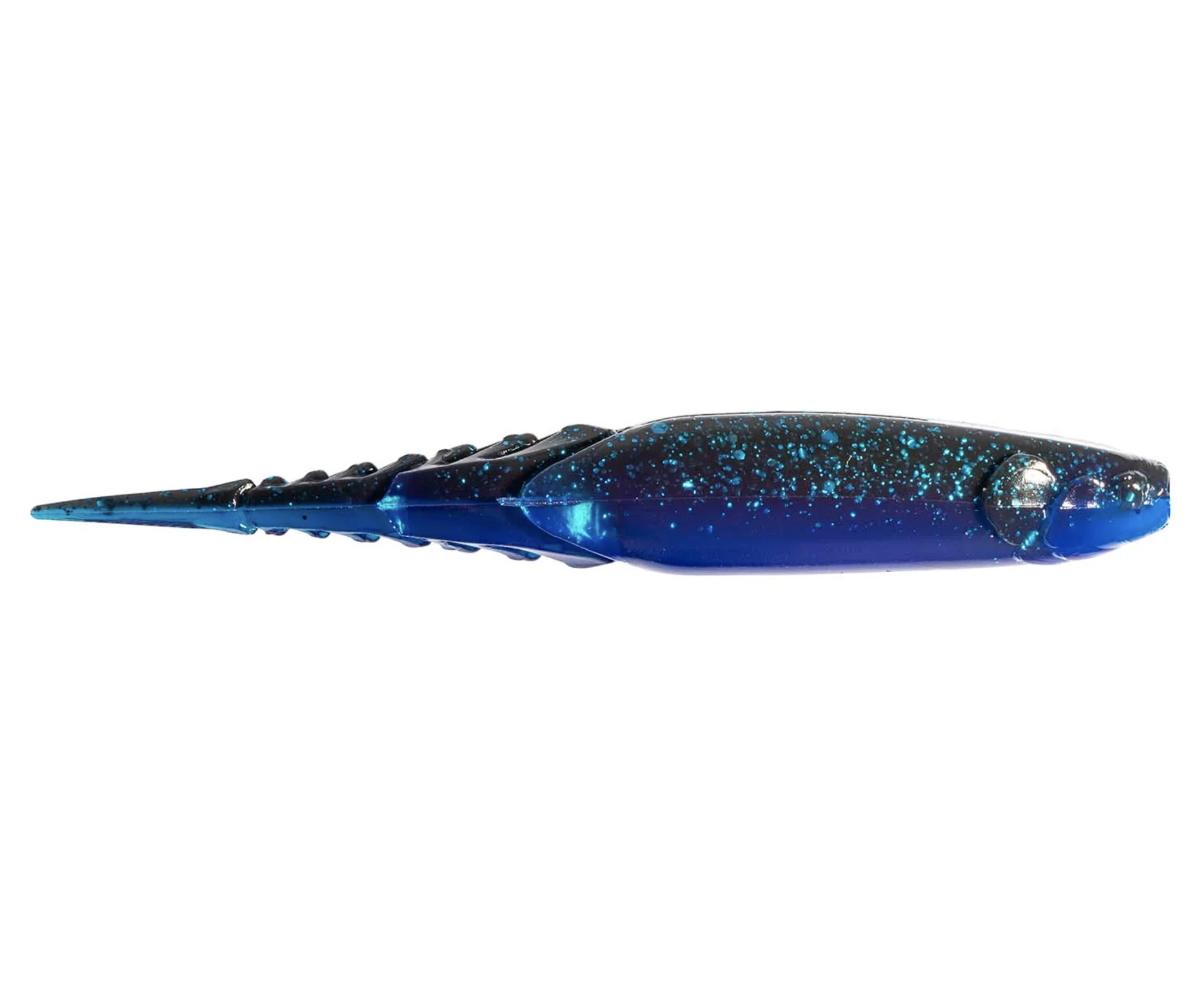 Chatterbait Trailer Z-Man Chatterspike 4.5" col. 64 Black/Blue Lmnt