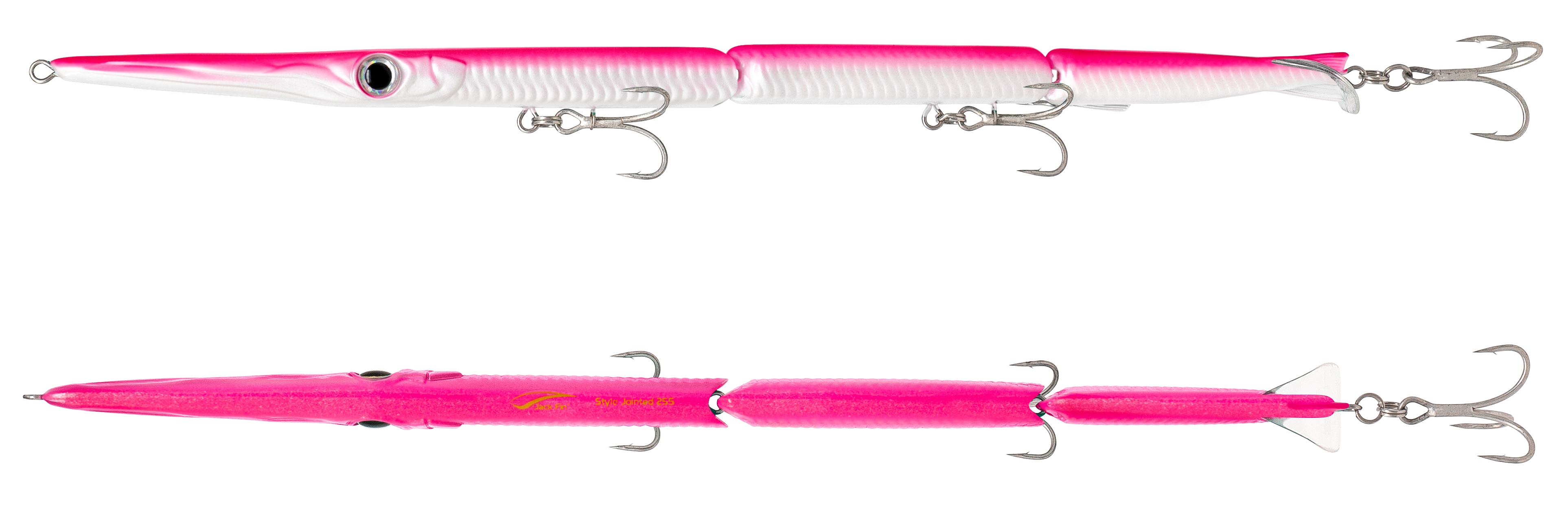 Needlefish Swimbait Jack Fin Stylo Jointed 255 col. 03 Pink Fluo