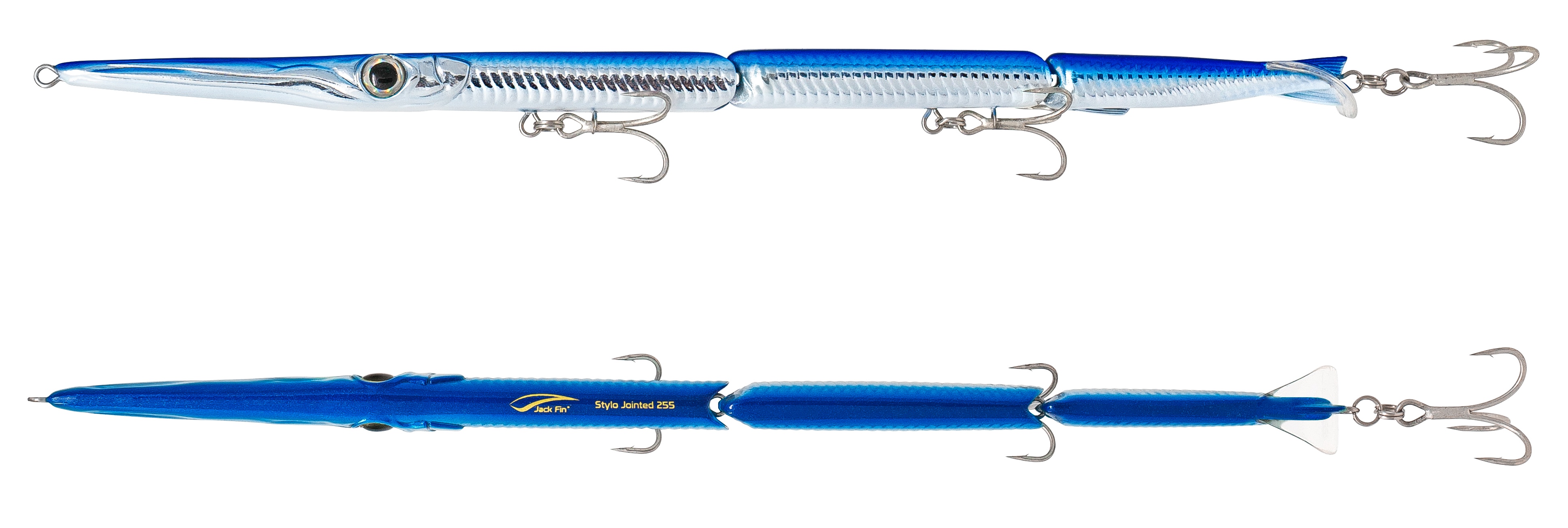 Needlefish Swimbait Jack Fin Stylo Jointed 255 col. 02 Blue